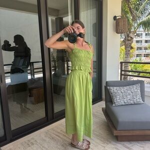 Lime Green Two-Piece Set